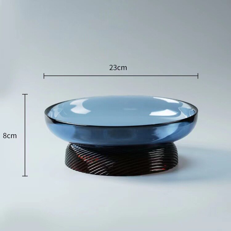 823アッパーフラットブルー下スレッドアンバー