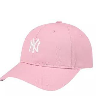 ピークド キャップ - ピンク NY スモール ラベル