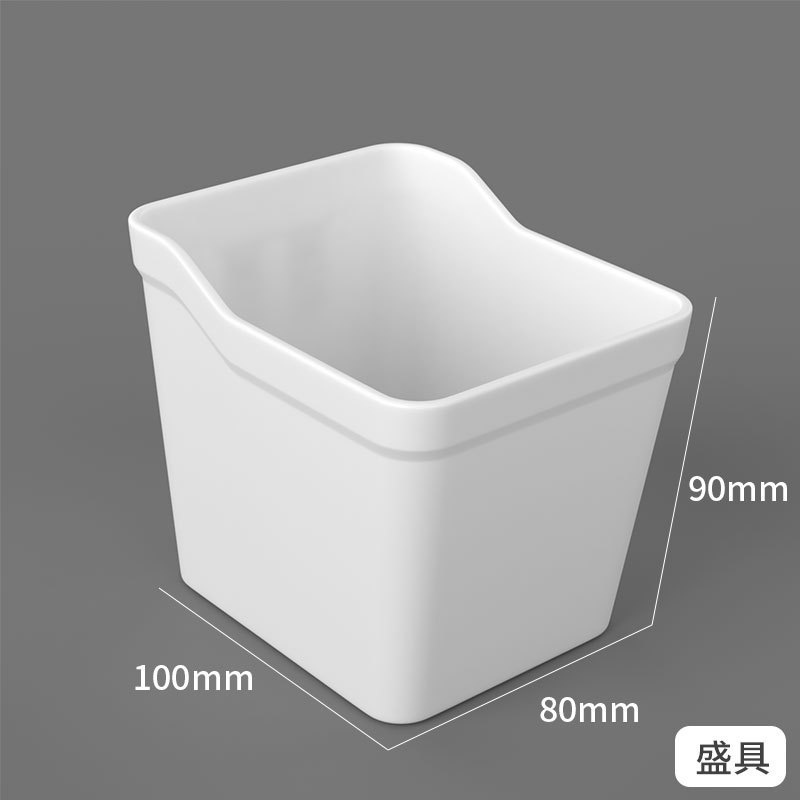 【ストレージボックス】コンテナ ホワイト