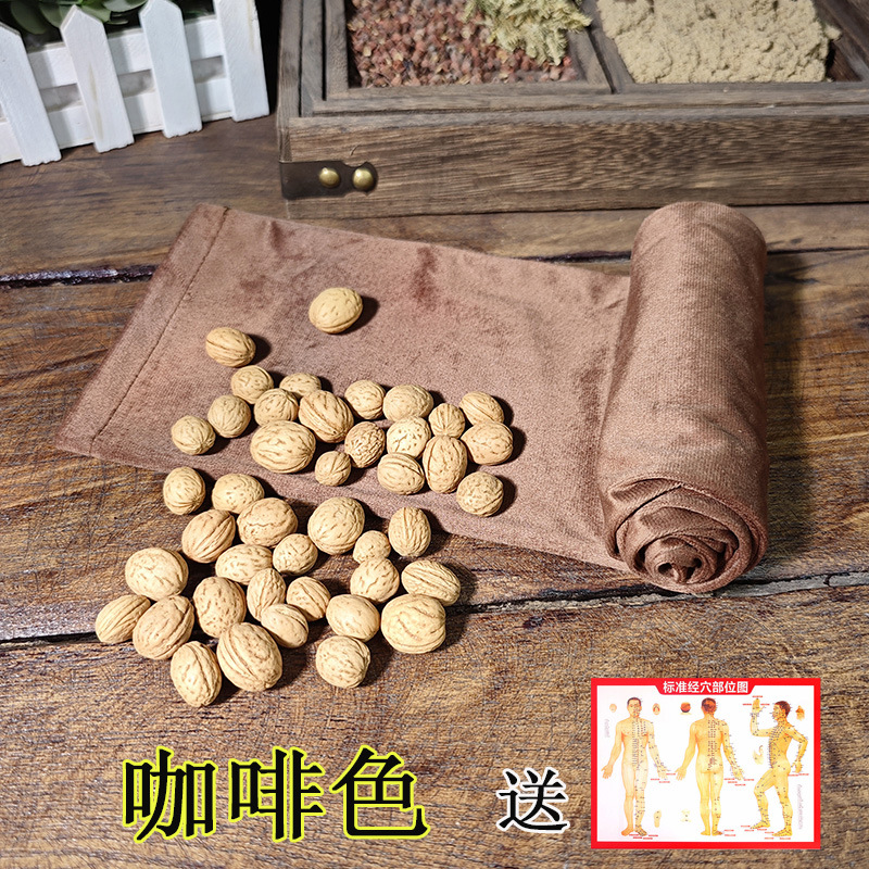 ブラウンベルベット生地(500g+ツボマップ)