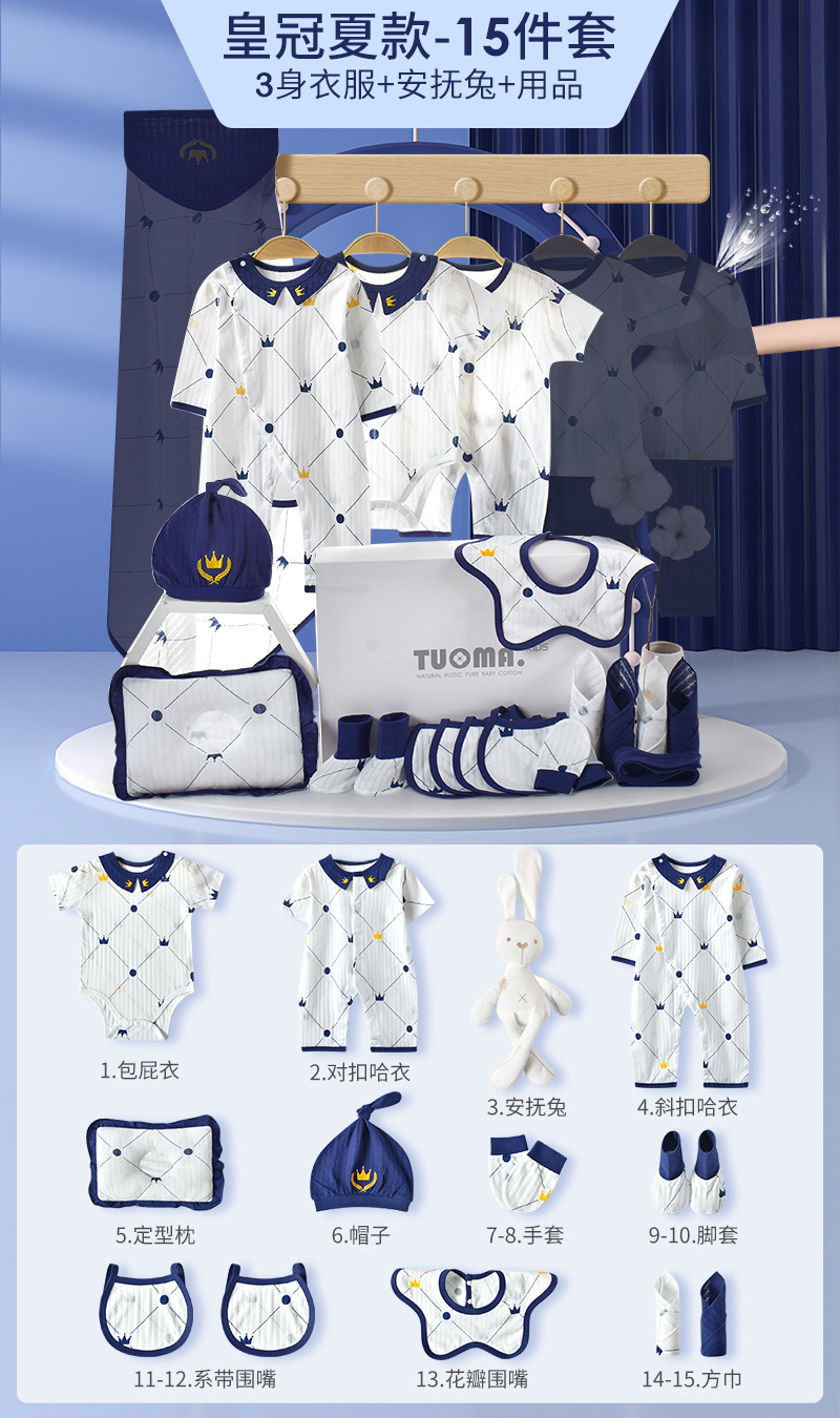 ◢ サマークラウンブルー 15個入 ▽ ✓