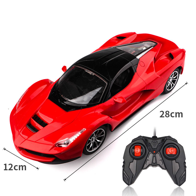 赤いファラリモコン車【窓開けカラーボックス/電池なし】