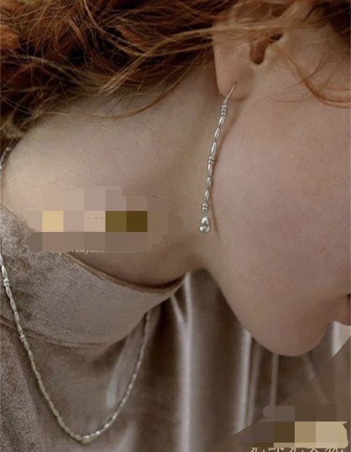 R160 イヤリング ヴィンテージシルバー