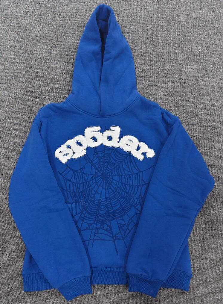 青いウェブスーツ