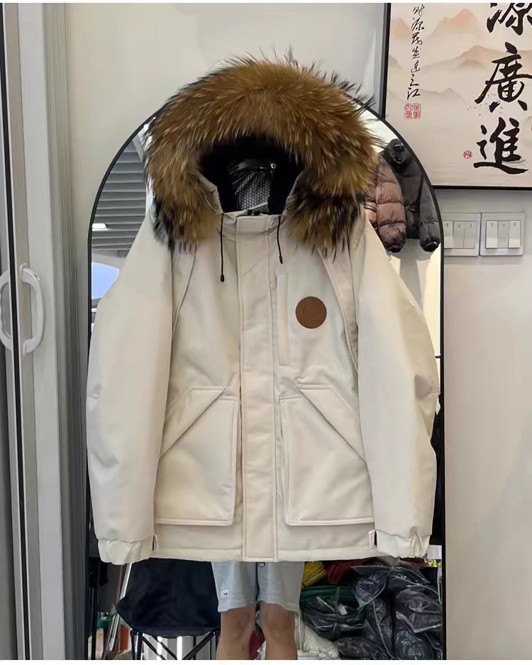 オフホワイト(ファー衿なし)