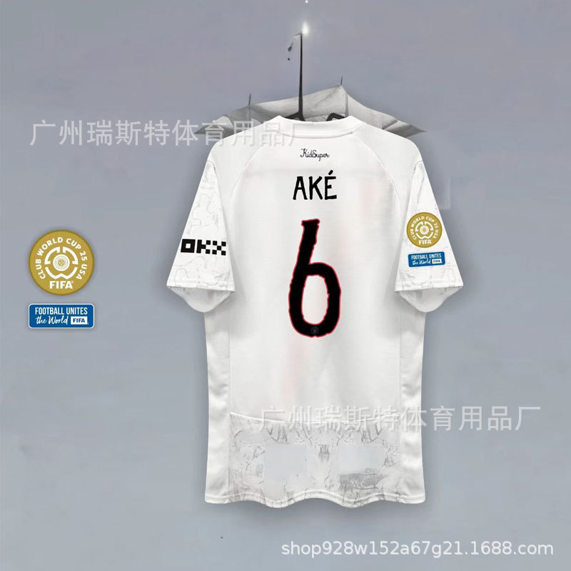 2526 マンチェスターシティ アウェイゲーム 印刷番号 6 スター + クラブワールドカップ