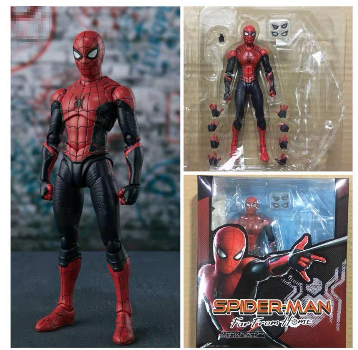 可動ジョイント・遠征スパイダーマン(高さ約14cm)