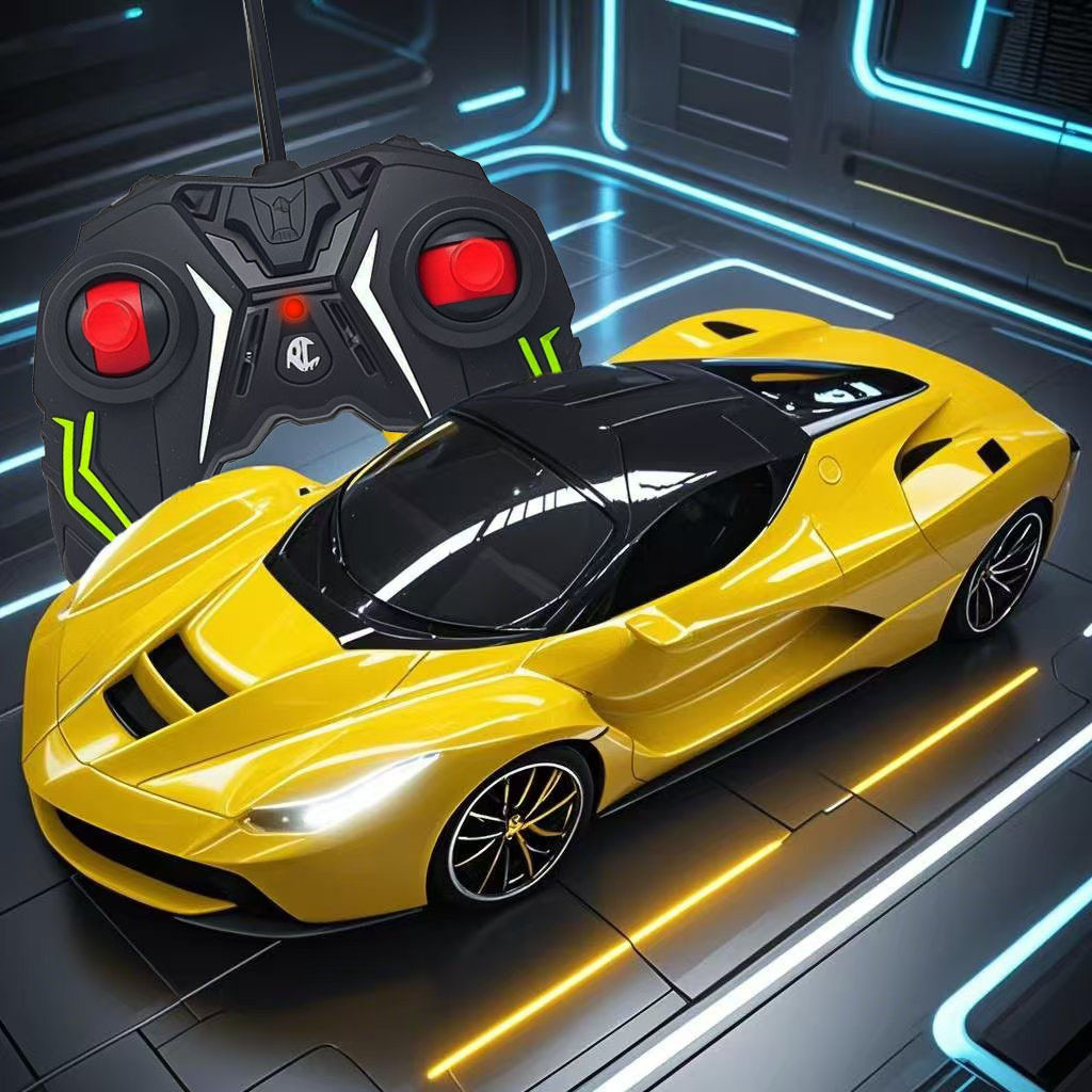 1:16 ローパスイエロー [単三電池はご持参ください] 英語カラーボックス 480g