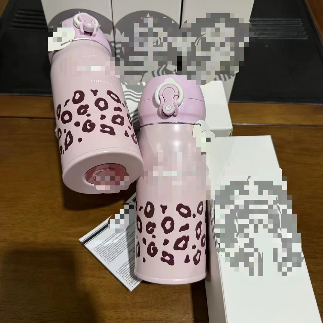 350ml レオパード柄