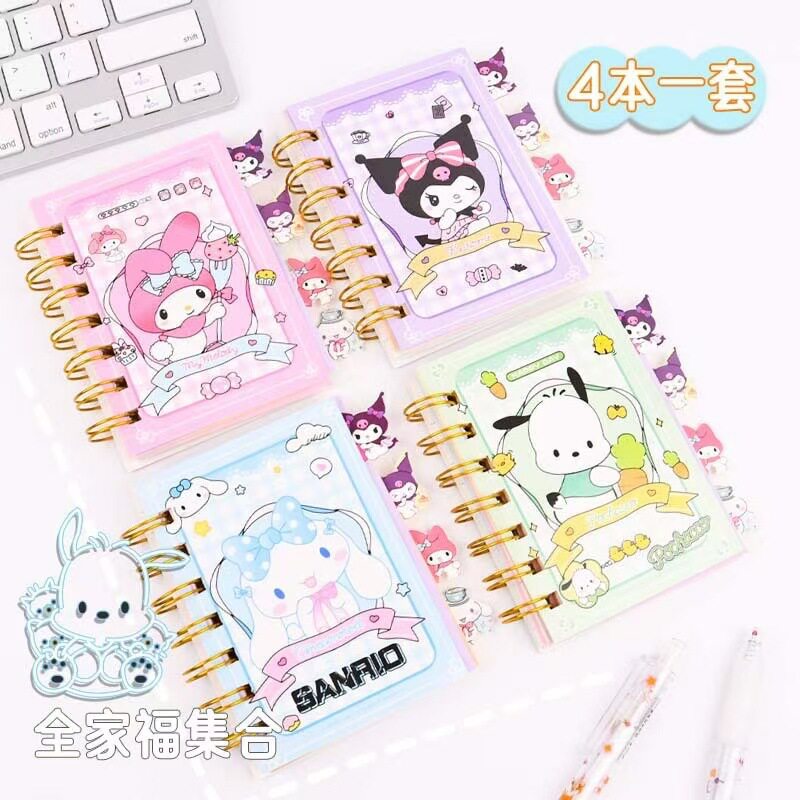 リボン サンリオ A7 パージュ コイルブック