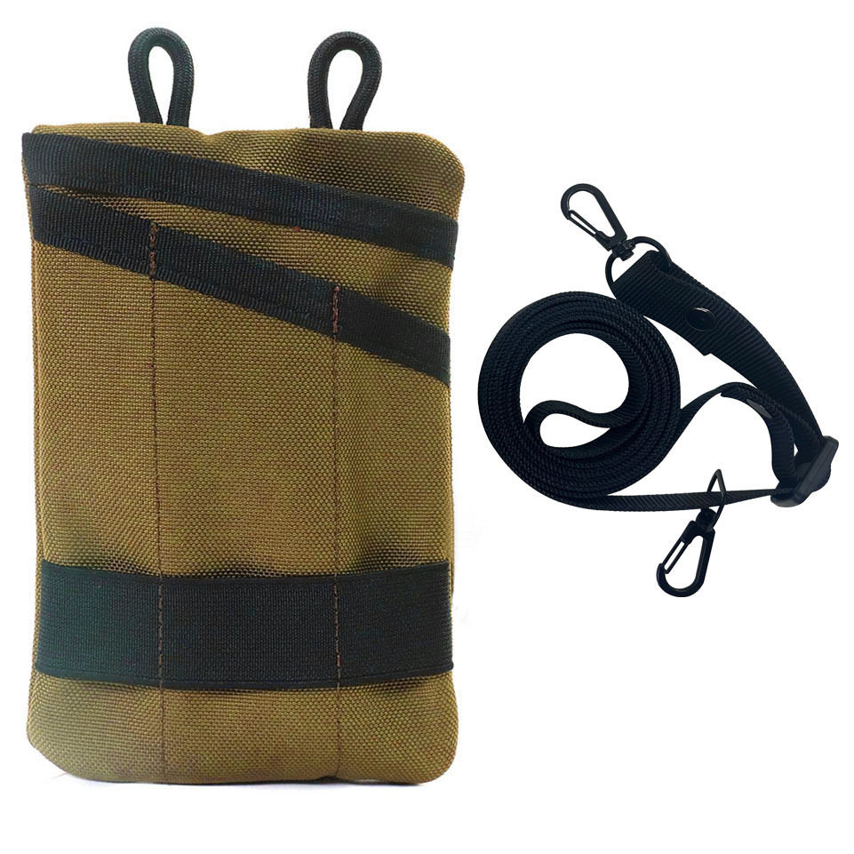 アウトドアコインカード収納袋【カーキ】