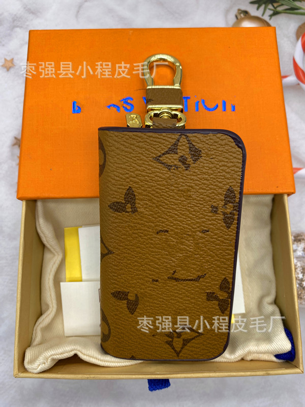 イエローフラワーキーバッグ【スクエア】