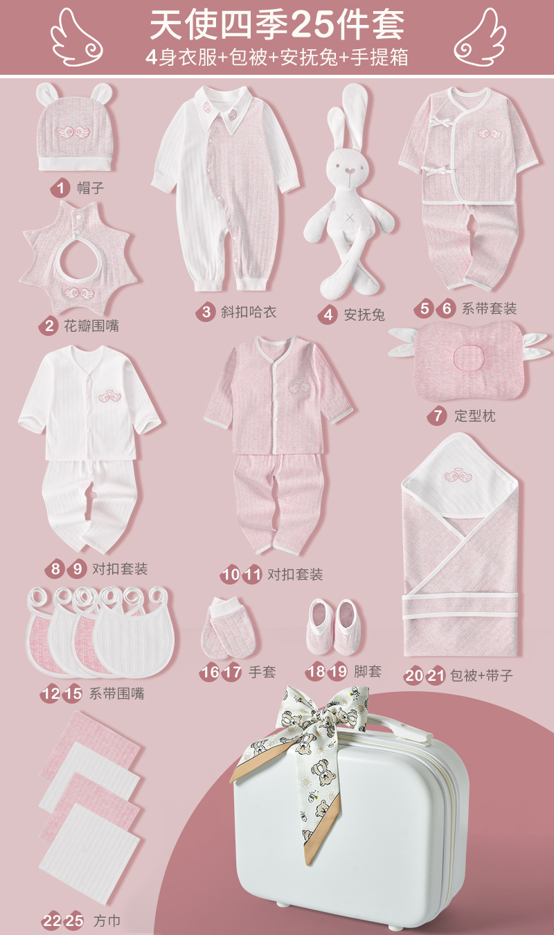 ◢四季天使パウダー 25個入【スーツケース】無料癒しウサギ▽✓