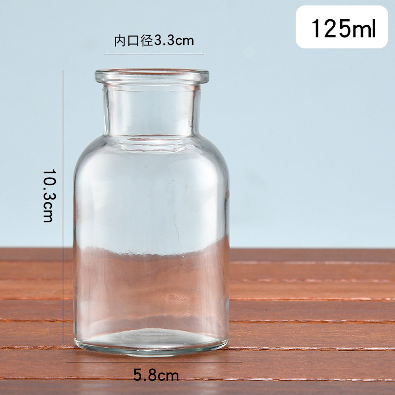 125ml透明大口。