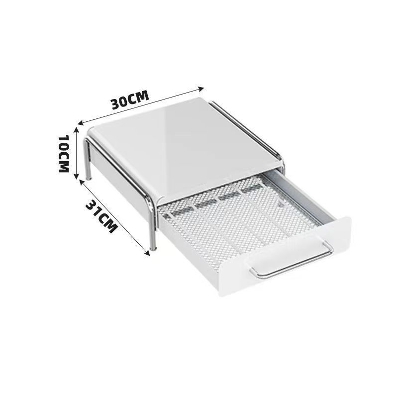小さなコーヒーカプセル収納ラック ホワイト