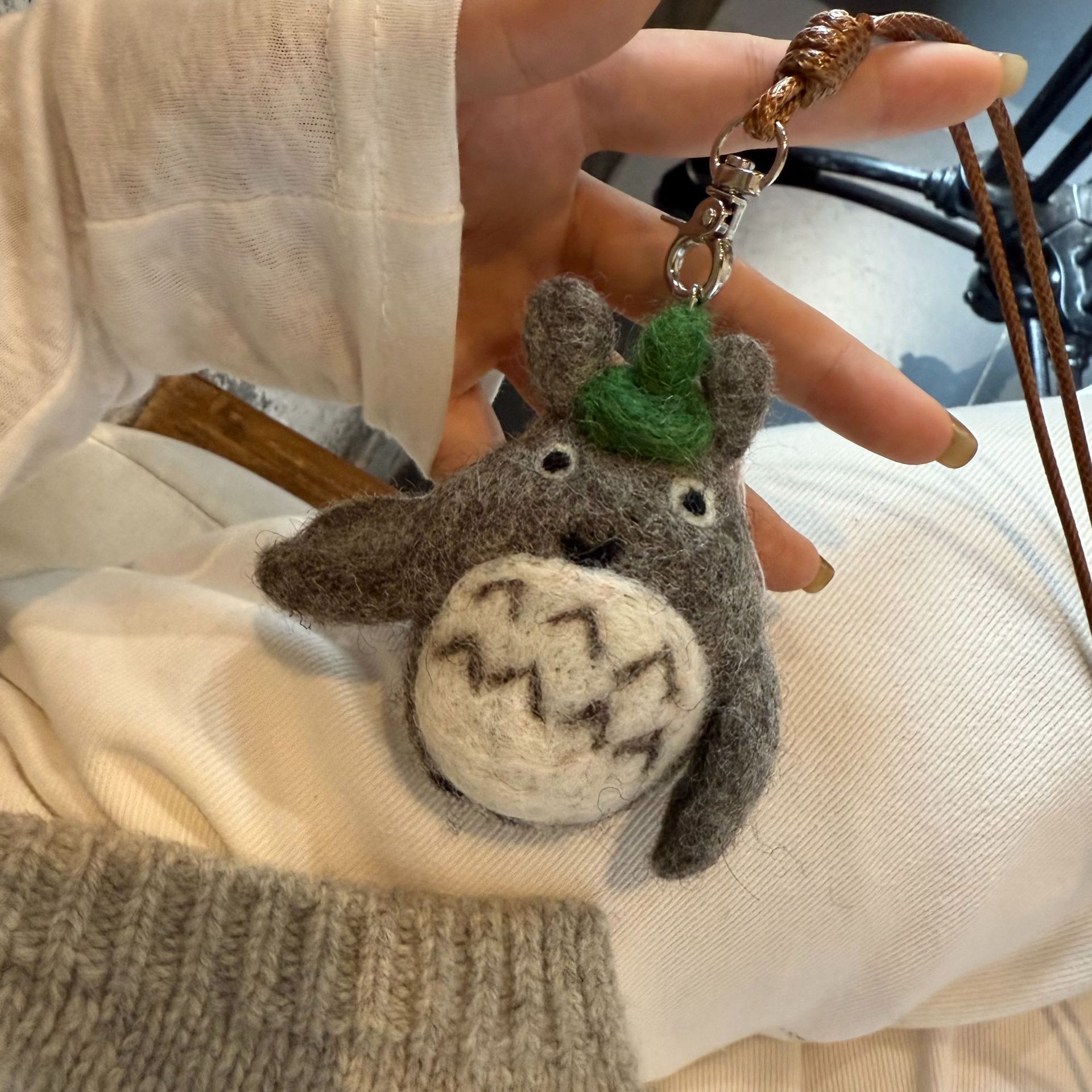 トトロ オイル ワックス ロープ ネックレス