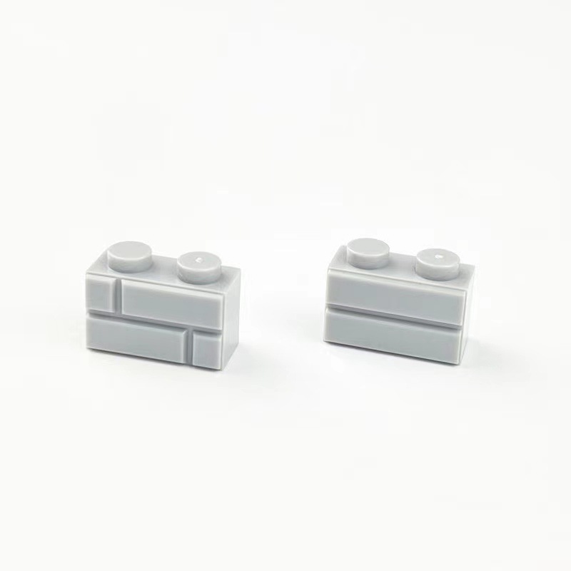 【浅灰98283】1*2壁煉瓦1キロ