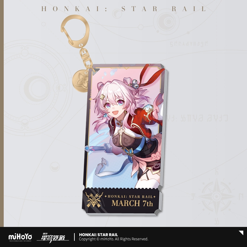 周辺機器 Honkai Impact RPG 3 月 7 日のキャラクター縦絵シリーズ ペンダント - 狩猟