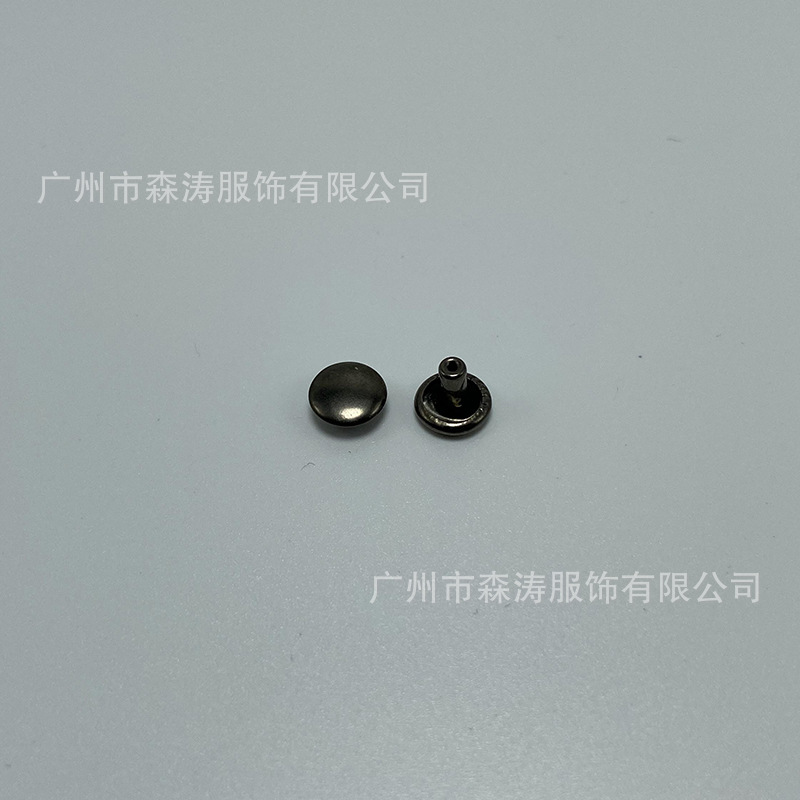 6mm*両面ネイル*ガンカラー