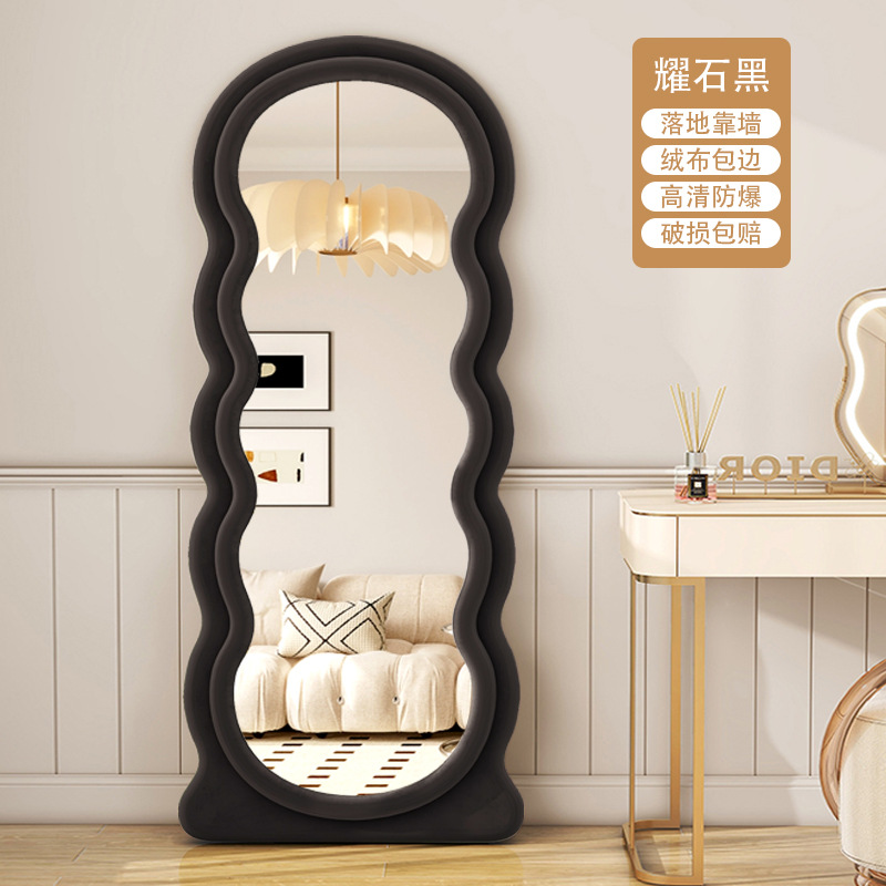 【二層増厚】オブシディアンブラック 160*60cm 【ブラケット・壁掛け兼用高級ベルベット無料】