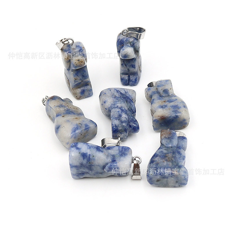 白い点と青い点