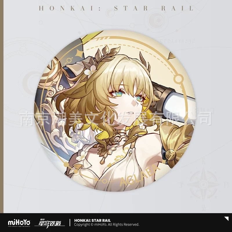 キャラクター描き下ろしシリーズ ブリキバッジ アグレイヤ