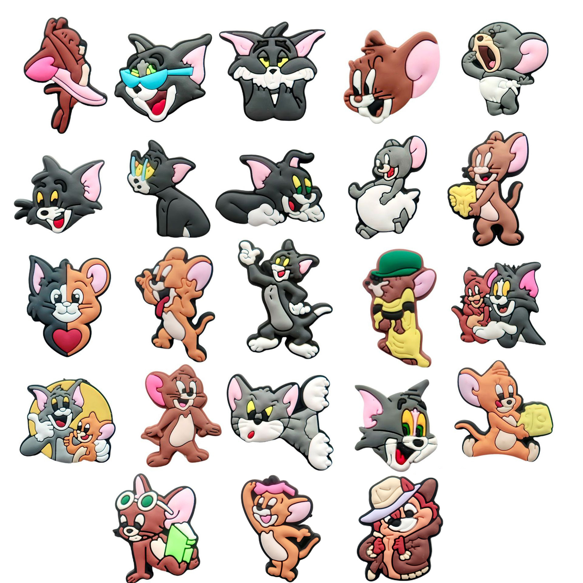 53-猫とネズミ (1 パックに 23 スタイル)