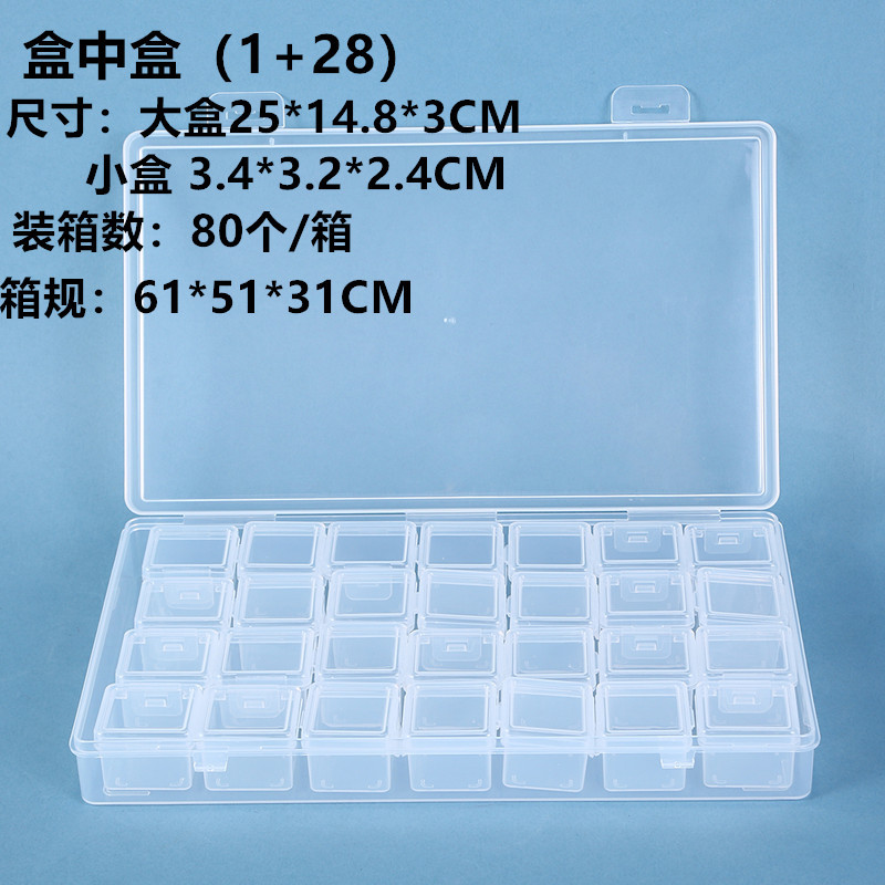ボックスインボックス (1+28) 25*14.8*3 センチメートル