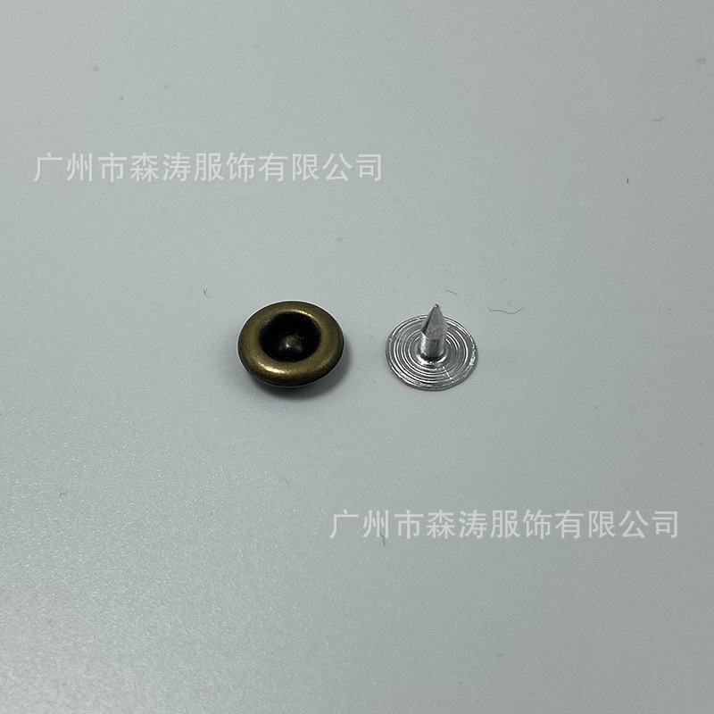 8mm*アンチビーズネイル*ブロンズカラー
