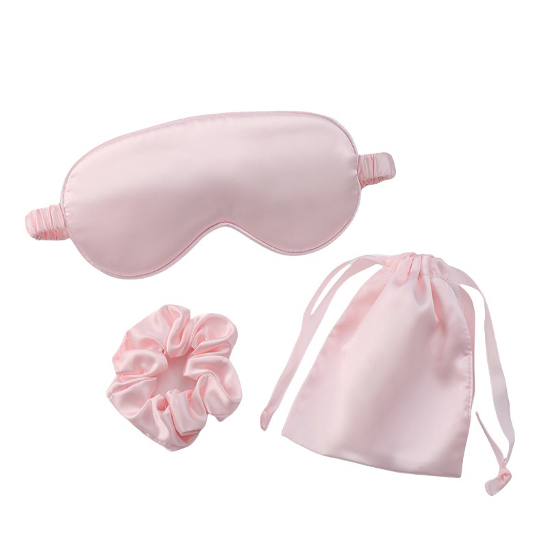 【3点セット】ライトピンク＋収納袋＋ヘアゴム