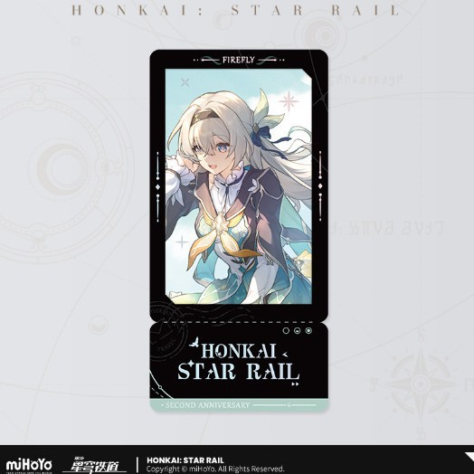 お祝いギフト風 フィルムカード - 流れるホタル (小売価格9.9元)