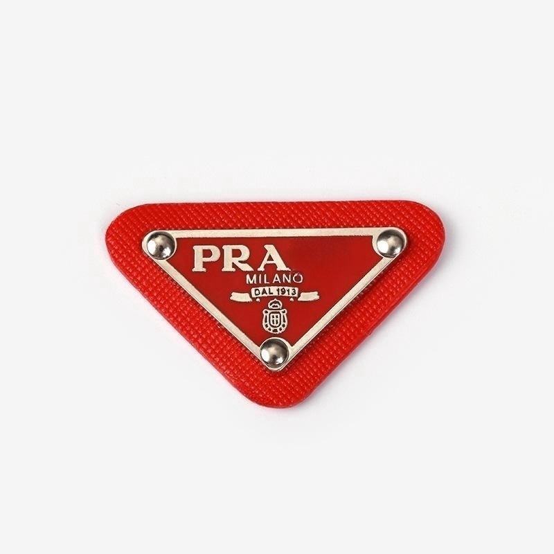レッド[シルバー] 糊または縫い目 4.8×3cm
