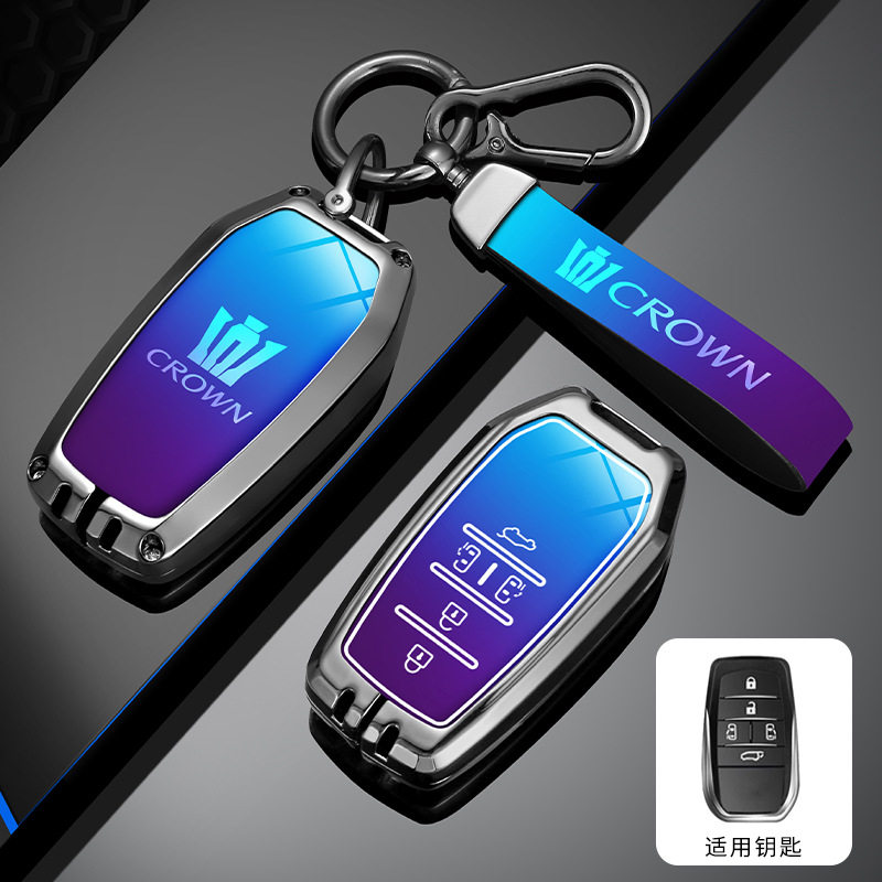 モデルB 5ボタン グラデーションブルー [シングルシェル+ハンドストラップ]