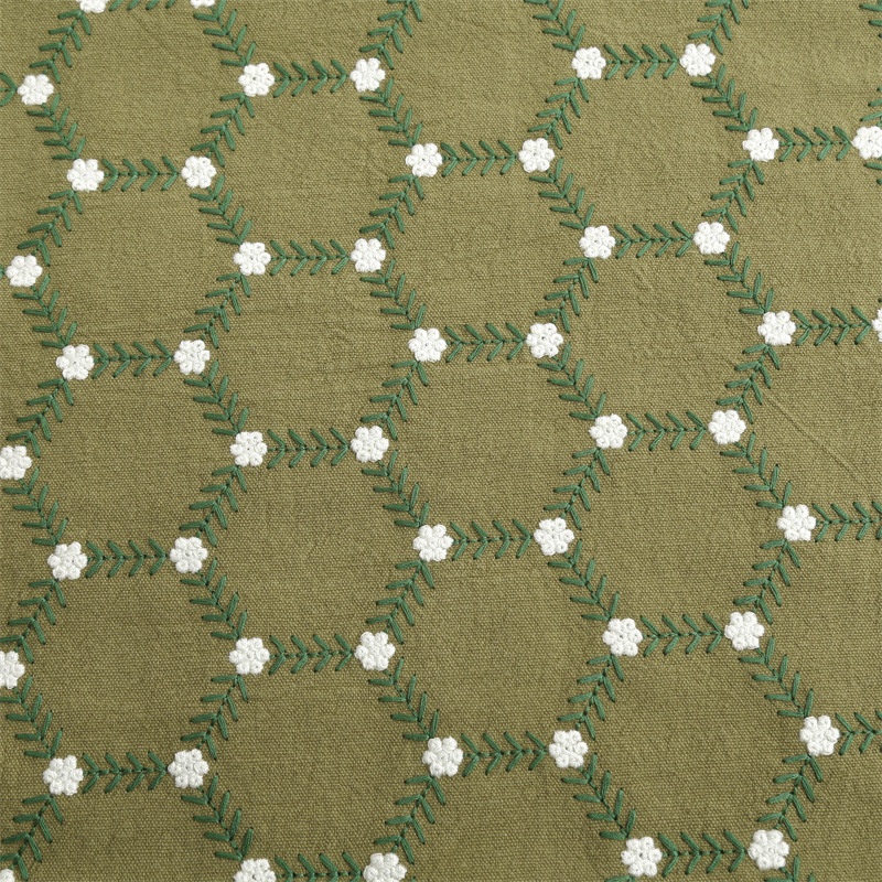 E21272 コーヒー色（ドア幅125cm 綿70％ 麻30％）