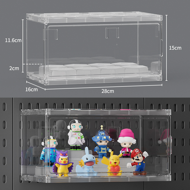 【新スタイル・フィギュアボックス】16×28cm 透明