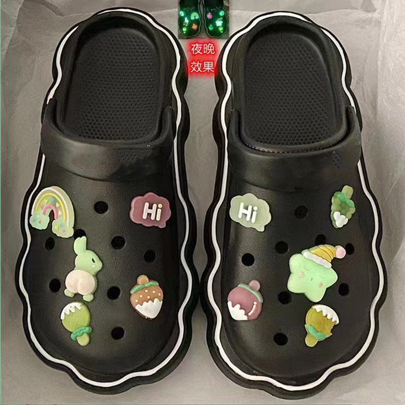 夜光タイプのウサギセット (10個のアクセサリー)