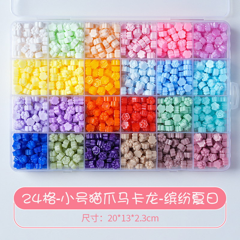 AS356-24猫の爪-カラフルな夏