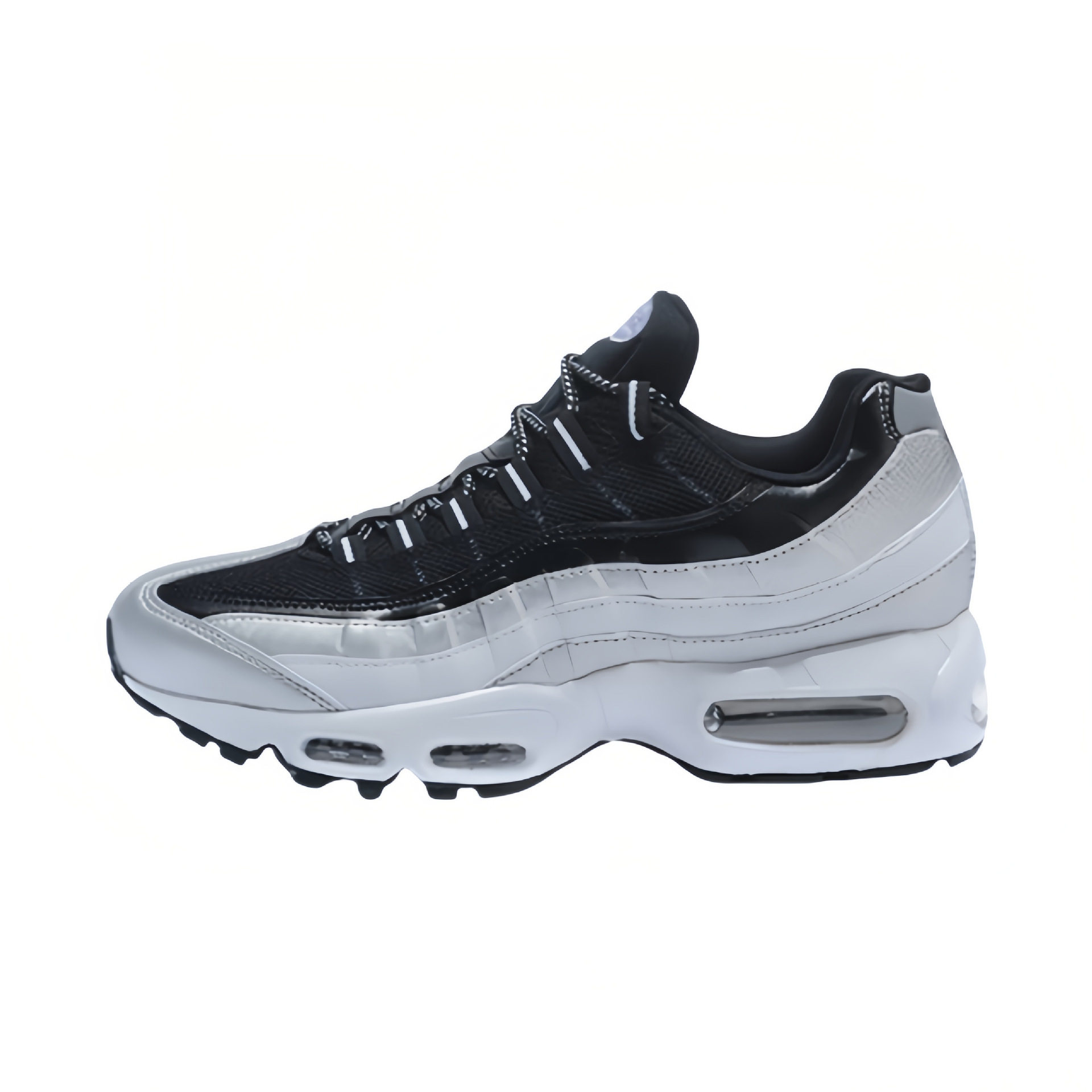 95モデル——36-46——ブラックとシルバー