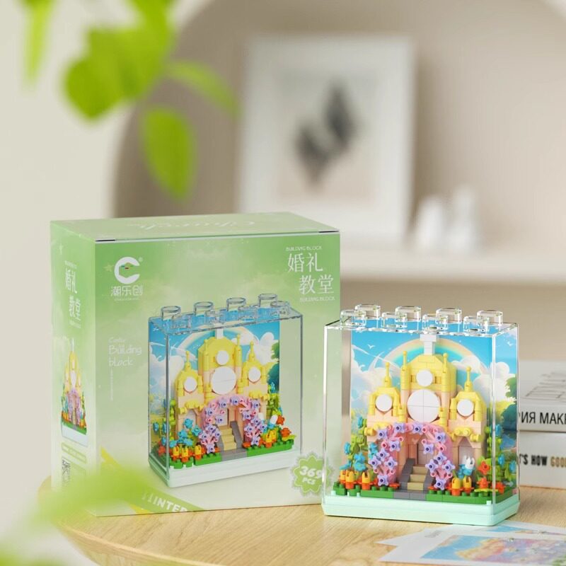 透明カバー付きウェディングチャペル 369個