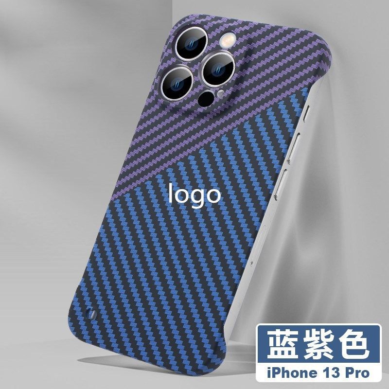 青紫のロゴ付き