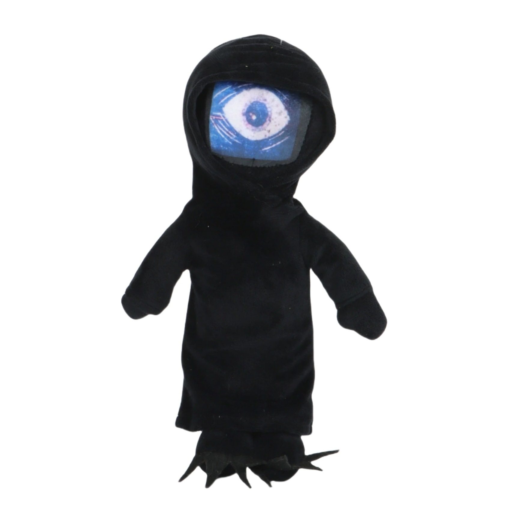 黒い大きな青い目の男 25cm/80g