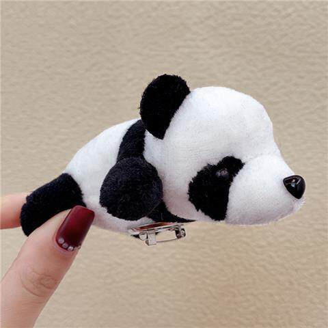 @ うつ伏せ熊猫【ブローチ】