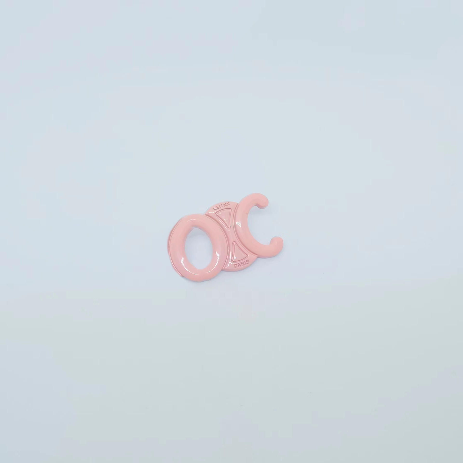ライトピンク 30*21MM バッククリップ付き