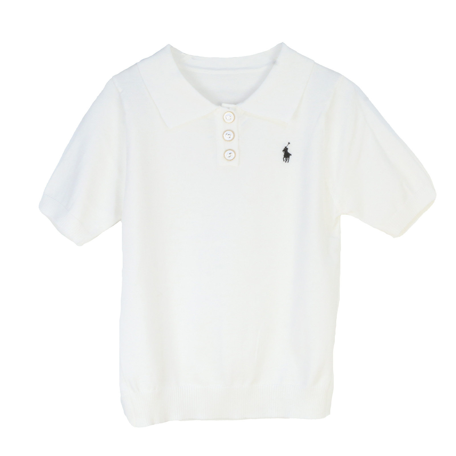 ホワイト 19500 レディース コミューター ショート セーター