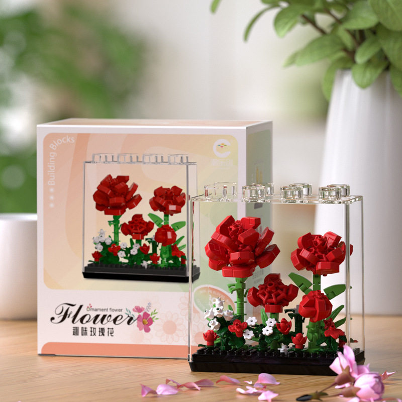 夢の花ボックス-バラ 308個