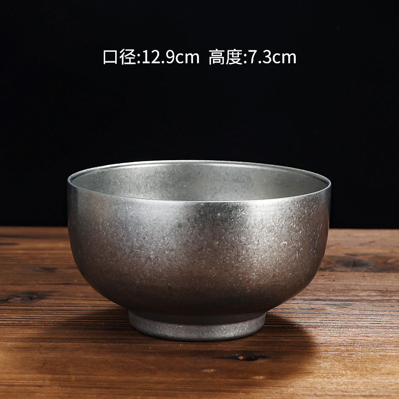 13cm丸型パーマボウル (スノーフレークサンド)