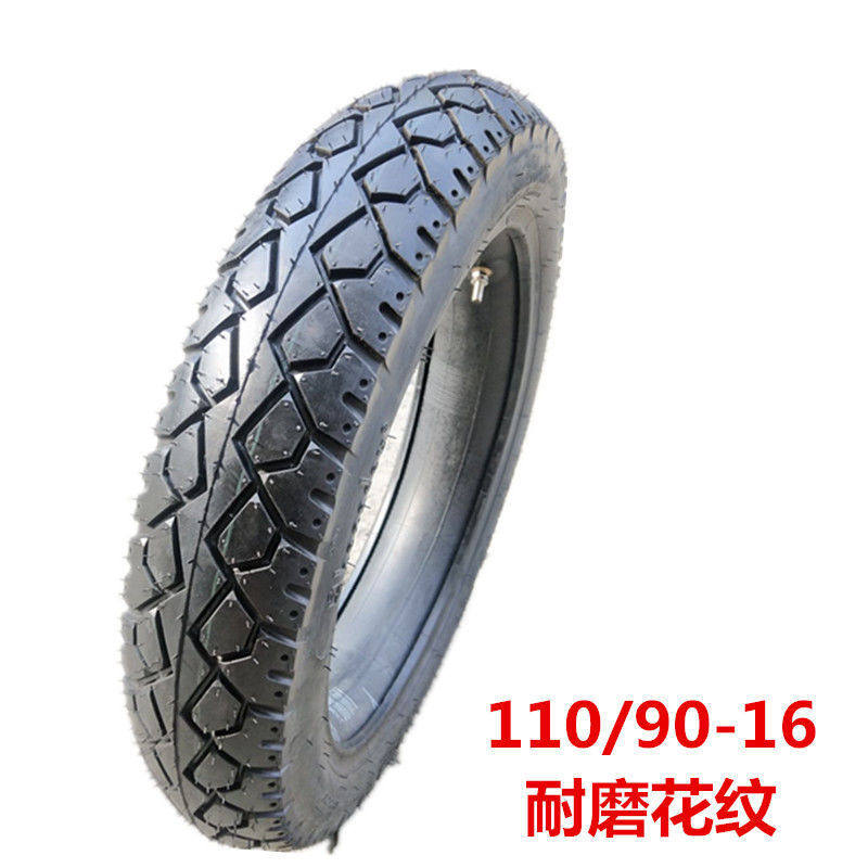 耐摩耗性110-90-16タイヤ