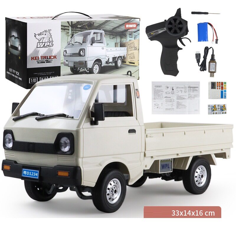 1:10大型トラックホワイト