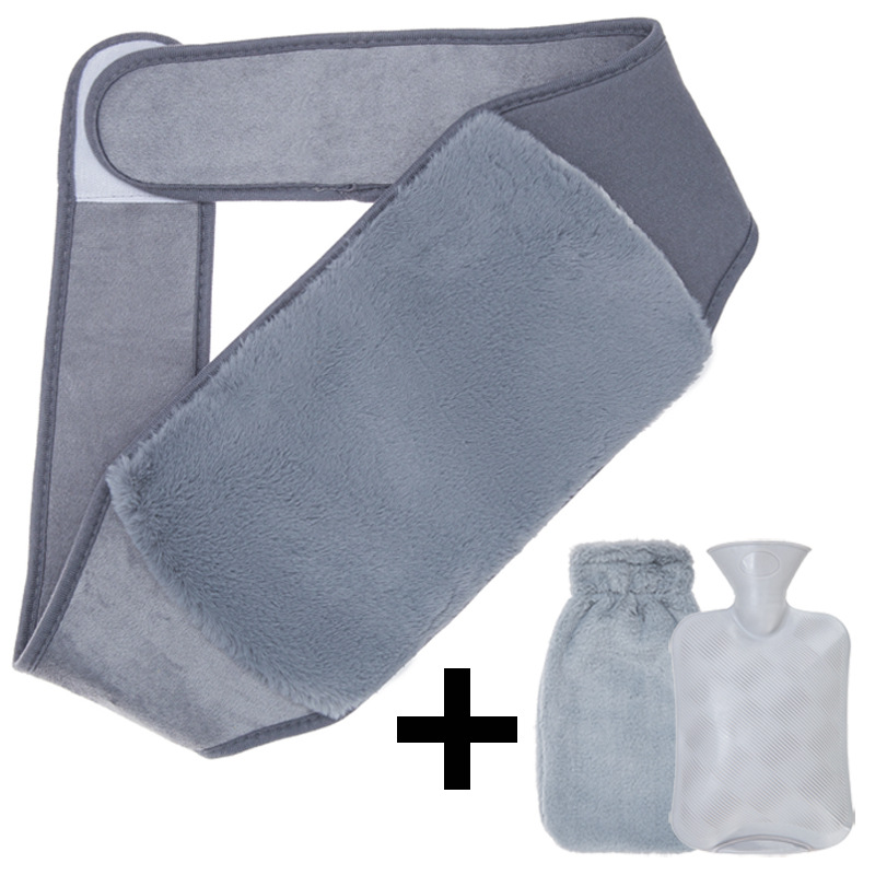 グレーラビットファークリーンバージョンベルト+グレーラビットファーカバー+グレーウォーターバッグ