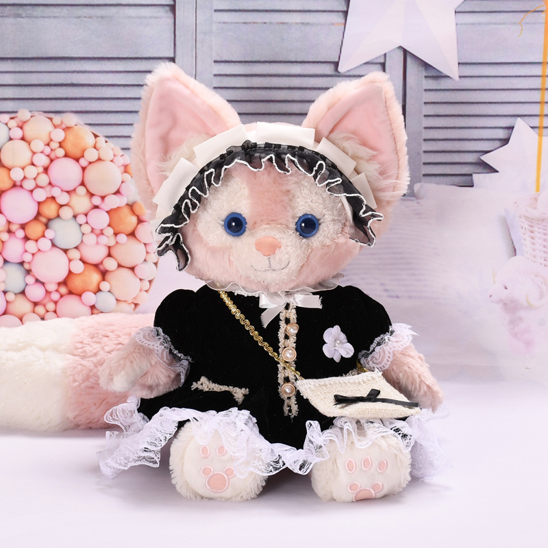 黒い金のベルベットのワンピースセット (人形を除く)